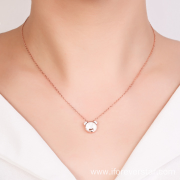 Valentine's Day Gift Gold Women's Necklace